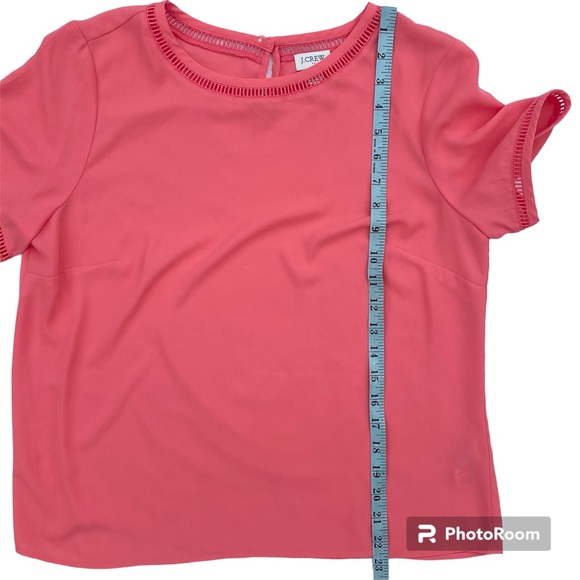 J. Crew Ladder Trim Top Coral Size Small - Picture 12 of 13